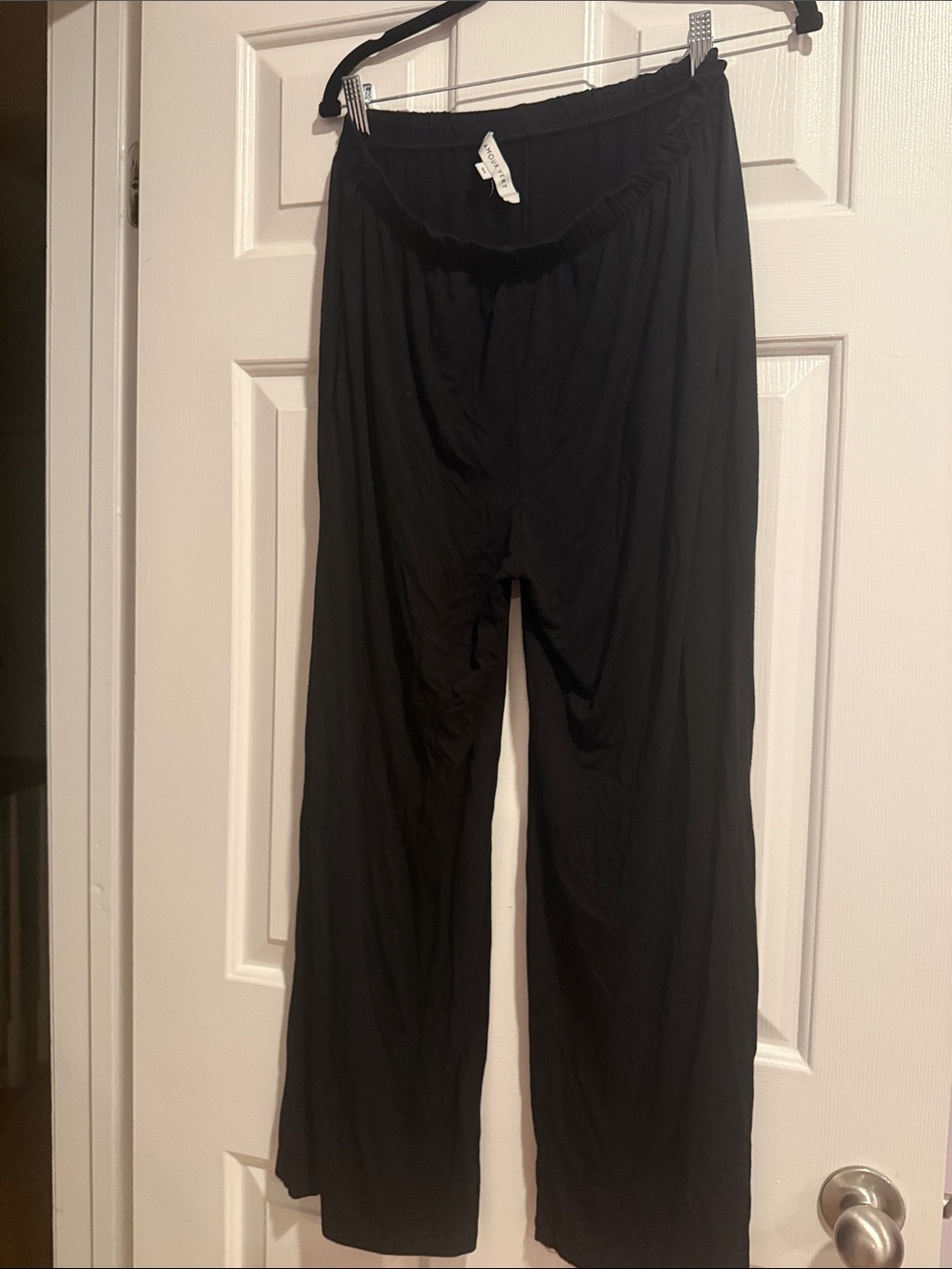 Amour Vert Black Wide-Leg Pants